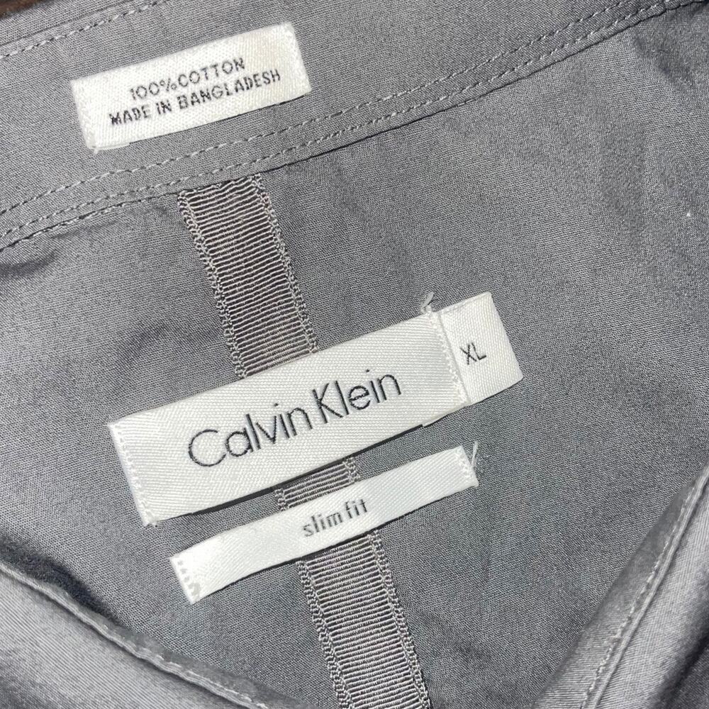 Bundle Two Calvin Klein Button Down Short Sleeve … - image 7